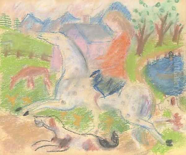 Study for Dream Ride - view 1