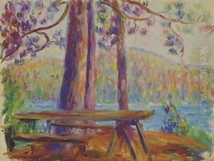 The Picnic Island, no. 2 by William Glackens