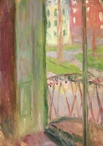 View of a Park by William Glackens