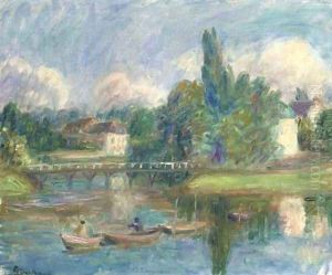 French Landscape by William Glackens