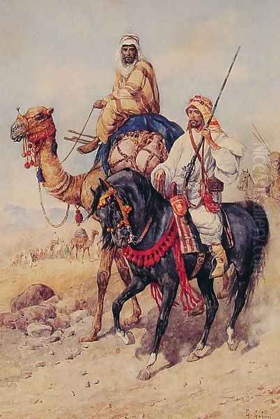The Arab Caravan - view 1