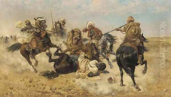 The Lion Attack - view 1