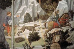 Procession of the Youngest King (detail 10) 1459-60