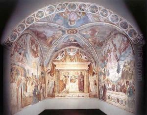 Shrine of the Madonna della Tosse 1484 by Benozzo di Lese di Sandro Gozzoli