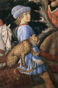 Procession of the Oldest King (detail 5) 1459-60