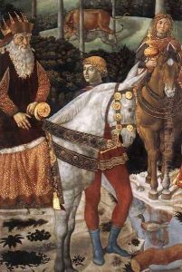 Procession of the Oldest King (detail 2) 1459-60