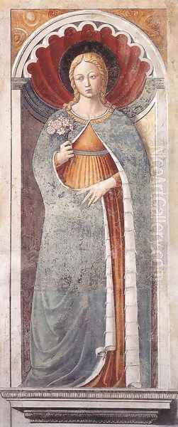 St Fina (on the pillar) 1464-65 - view 1