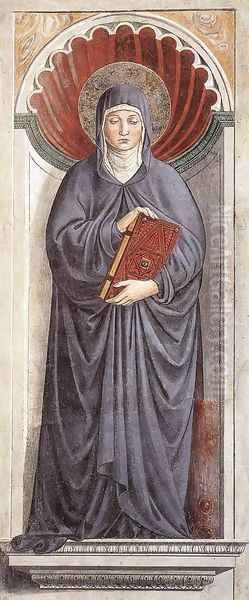 St Monica (on the pillar) 1464-65 - view 1