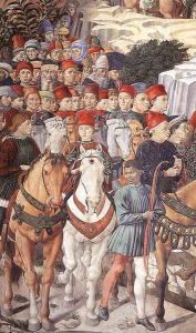 Procession of the Youngest King (detail 2) 1459-60