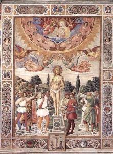 Martyrdom of St Sebastian 1485 by Benozzo di Lese di Sandro Gozzoli