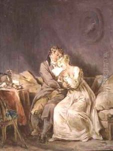 Reading the Letter by Marguerite Gerard