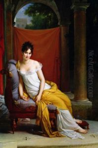 Portrait of Madame Recamier 1777-1849 2 thumbnail
