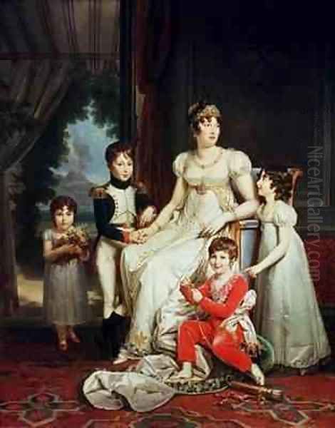 Caroline Bonaparte 1782-1839 and her Children - view 1