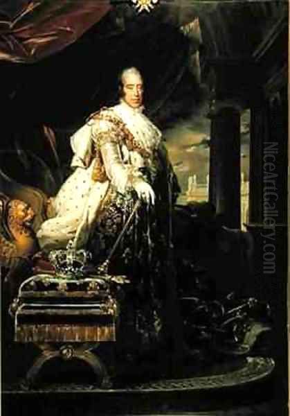 Charles X 1757-1826 in his Coronation Robes - view 1