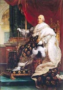 Louis XVIII 1755-1824 by Baron Francois Gerard