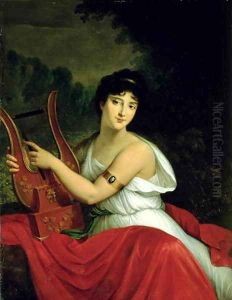 Portrait of Madame de la Pleigne by Baron Francois Gerard