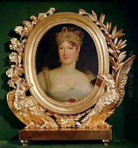 Portrait of Empress Marie Louise (1791-184 of Austria by Baron Francois Gerard