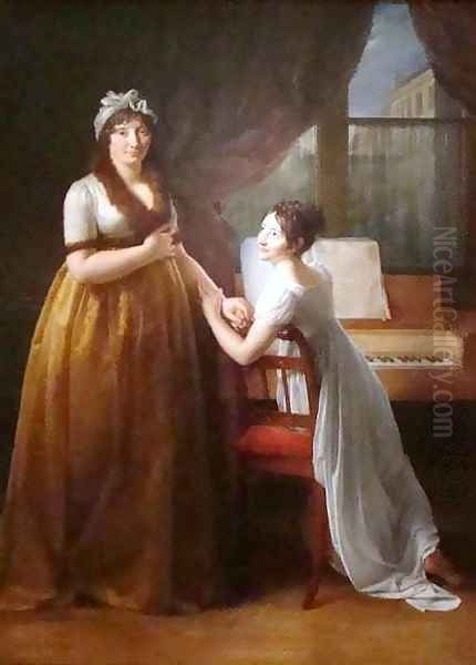 La Comtesse de Morel Vinde and Her Daughter - view 1