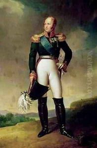 Portrait of Alexander I 1777-1825 by Baron Francois Gerard