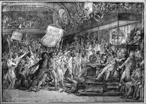 The 10th August 1792 by Baron Francois Gerard
