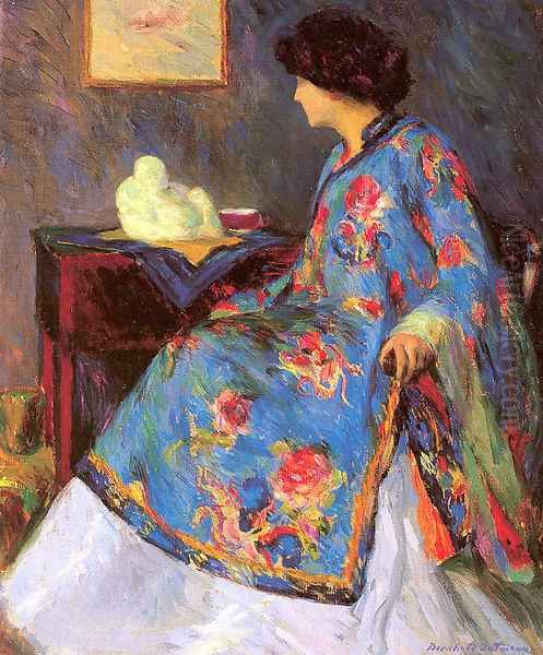 Lady in a Chinese Silk Jacket 1909 - view 1