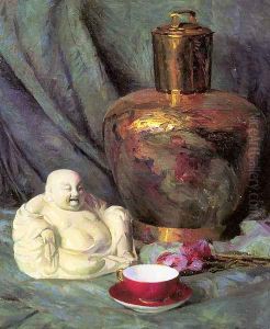 Oriental Still Life, Paris 1909 by Bernhard Gutmann