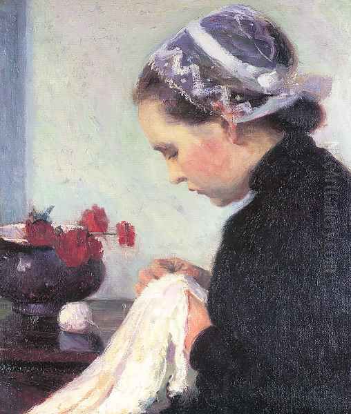 The Sewing Girl 1911 - view 1