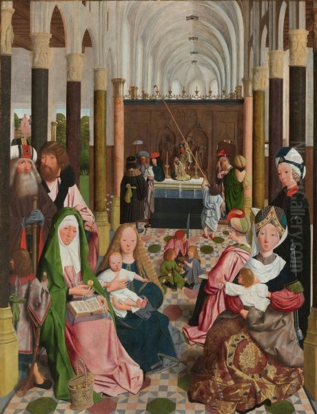 The Holy Kinship 1475-80 - view 1