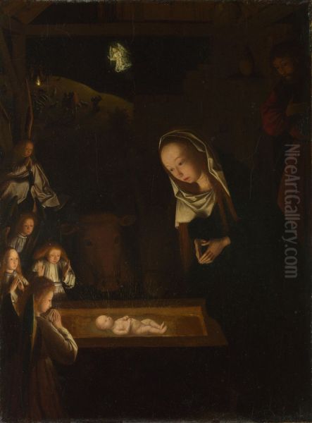 Nativity, at Night 1484-90 - view 1