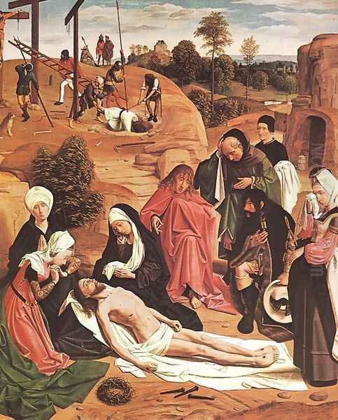 Lamentation over the Dead Christ 1485-90 - view 1