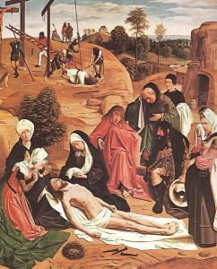Lamentation over the Dead Christ 1485-90