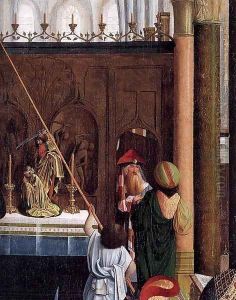 The Holy Kinship (detail) 4