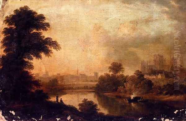 A View Of Ripon Cathedral From Across The River Ure - view 1
