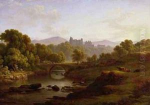 Doune Castle Perthshire by John Glover