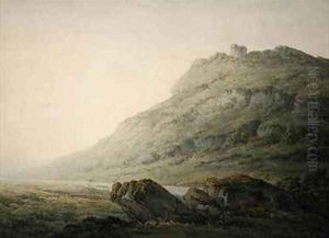 The Peak at Castleton Derbyshire by John Glover