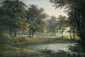 Evening by John Glover