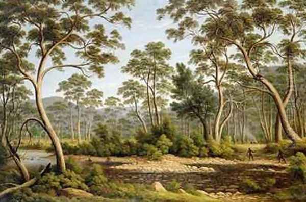 The River Nile Van Diemans Land from Mr Glovers Farm - view 1