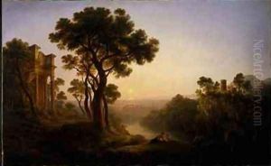 Classical landscape 2 by John Glover