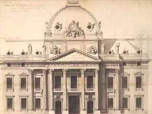 Design for the Ecole Militaire Paris - view 1