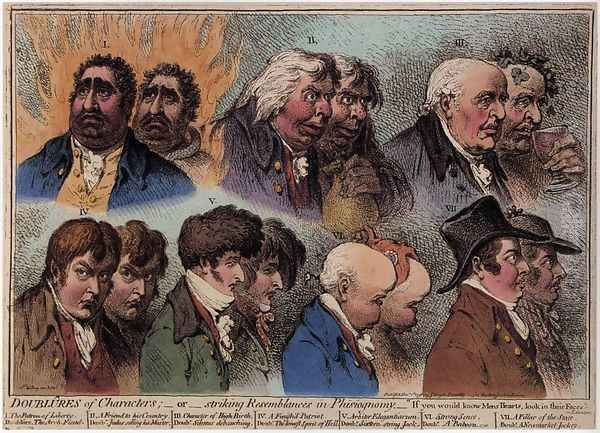 Dublures of Characters 1798 - view 1