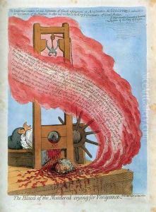 The Blood of the Murdered Crying for Vengeance 1793 by James Gillray
