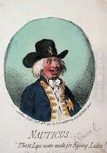 Nauticus or Those Lips were made for Kissing Ladies by James Gillray