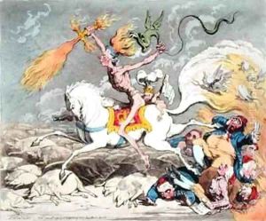 Presages of the Millennium 2 by James Gillray