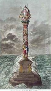 The Trident is Confirmed or Design for a Naval Pillar adapted from The Pursuits of Literature The Trident is Confirmed or Design for a Naval Pillar adapted from The Pursuits of Literature