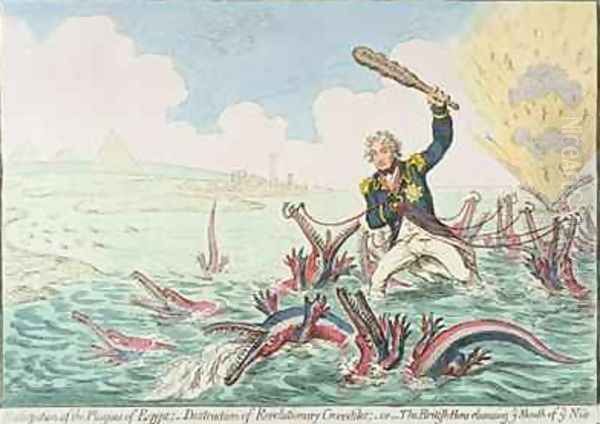 Extirpation of the Plagues of Egypt Destruction of Revolutionary Crocodiles - view 1