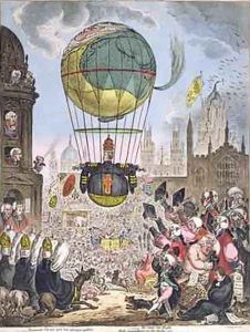 Tentanda via est qua me quoque possim Tollere humo by James Gillray