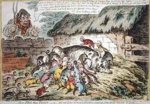 More Pigs than Teats by James Gillray