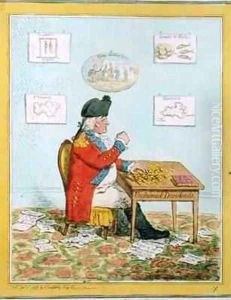 The Lions Share by James Gillray