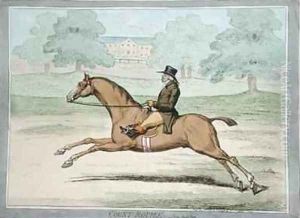 Count Roupee in Hyde Park by James Gillray