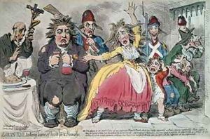 Louis XVI 1754-93 Taking Leave of his Wife and Family